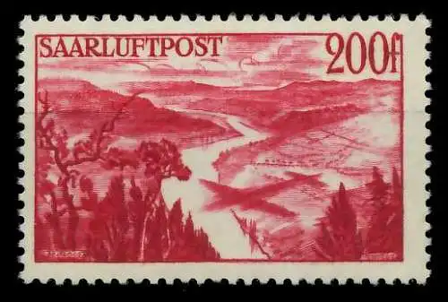 SAARLAND 1948 Nr 254 postfrisch 7DA6A2