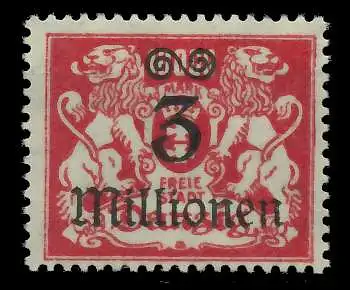 DANZIG 1923 Nr 166 postfrisch 7DA9DE