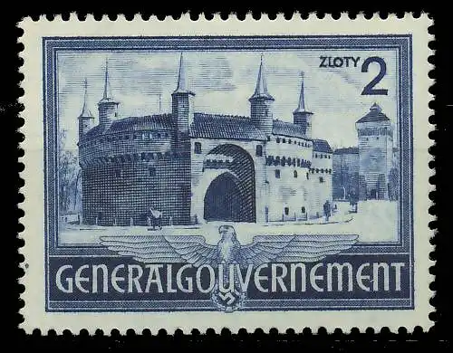 GENERALGOUVERNEMENT 1941 Nr 63 postfrisch 7DCEF6