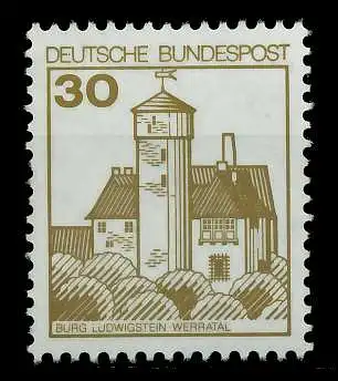 BRD DS BURG SCHL Nr 914AII postfrisch 7DD1D2