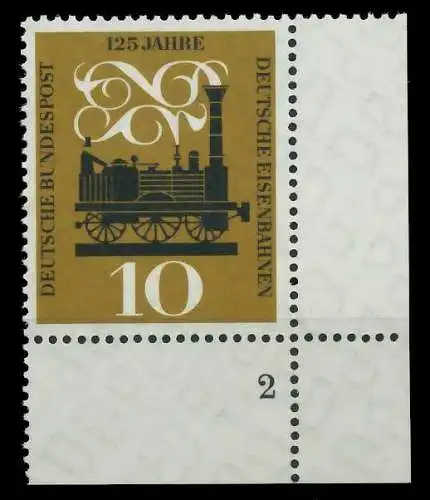 BRD 1960 Nr 345b postfrisch ungebraucht FORMNUMMER 1 7DD35E