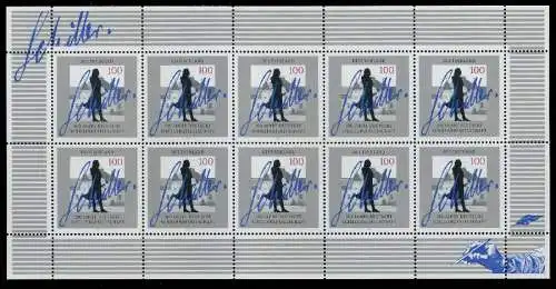 BRD BUND BLOCK KLEINBOGEN 1995 Nr 1792 postfrisch KLEIN S5311C6