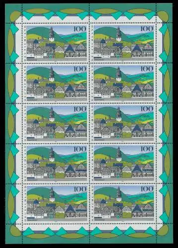 BRD BUND BLOCK KLEINBOGEN 1995 Nr 1810 postfrisch KLEIN S53120E