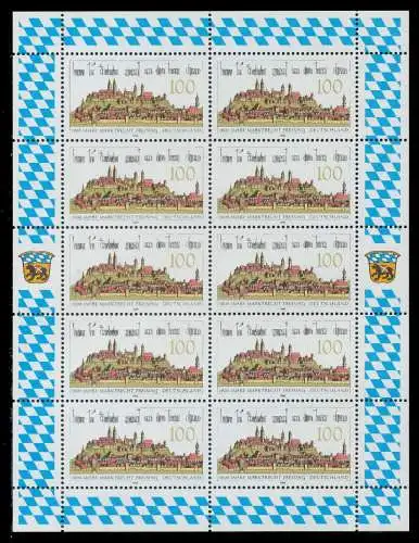 BRD BUND BLOCK KLEINBOGEN 1996 Nr 1856 postfrisch KLEIN S53127E