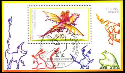 BRD BUND BLOCK KLEINBOGEN 1990 1994 Block 30-ES S53CF56