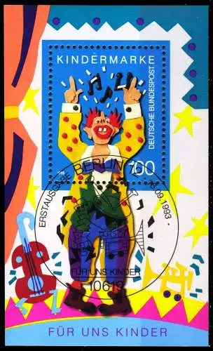 BRD BUND BLOCK KLEINBOGEN 1990 1994 Block 27-ES S53CFBA