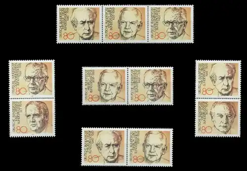 BRD ZD AUS BLOCK 18 Nr 1156ZD-1160ZD postfrisch S53D2AE