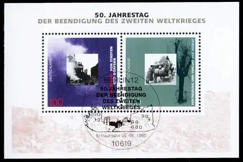BRD BUND BLOCK KLEINBOGEN 1995 Block 31-ESST-BE S53D306