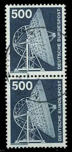 BRD DS IND TECH Nr 859 gestempelt SENKR PAAR 7E1F22
