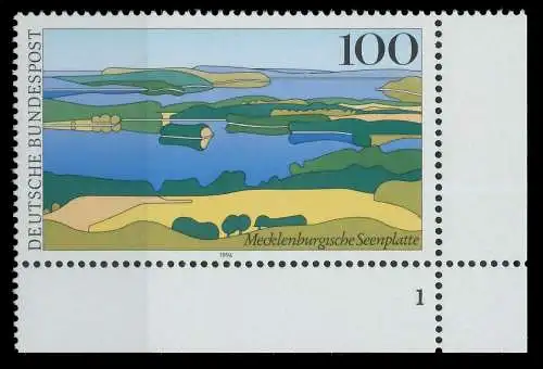 BRD 1994 Nr 1745 postfrisch FORMNUMMER 1 7E1FBA