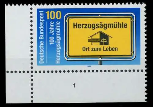 BRD 1994 Nr 1740 postfrisch FORMNUMMER 1 7E1FDA