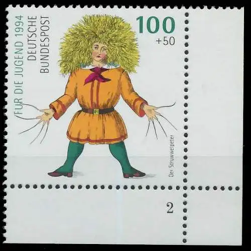 BRD 1994 Nr 1728 postfrisch FORMNUMMER 2 S544392