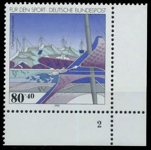 BRD 1993 Nr 1651 postfrisch FORMNUMMER 2 7E2136