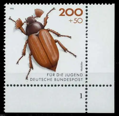 BRD 1993 Nr 1670 postfrisch FORMNUMMER 1 S5444CE