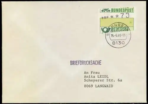 BRD ATM1-070 BRIEF EF STARNBERGER SPRINGER 7E21CA