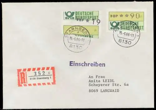 BRD ATM1-190 BRIEF MIF STARNBERGER SPRINGER 7E228A