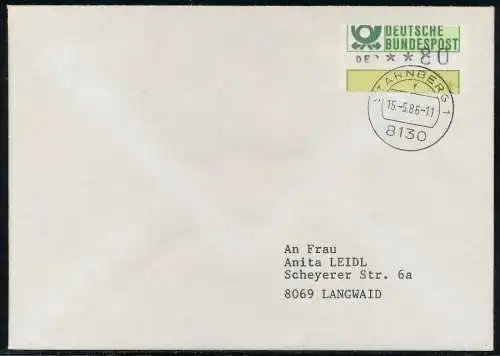BRD ATM1-080 BRIEF EF STARNBERGER SPRINGER 7E4372
