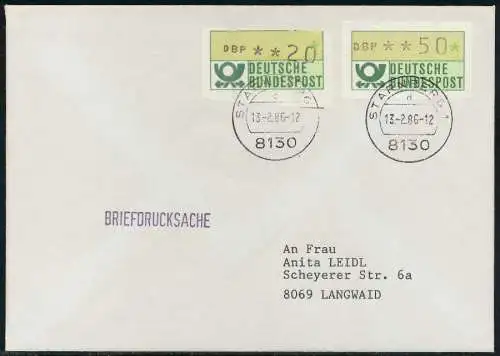 BRD ATM1-020 BRIEF MIF STARNBERGER SPRINGER 7E4392