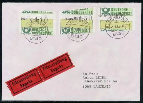 BRD ATM1-190 BRIEF MIF STARNBERGER SPRINGER 7E447E
