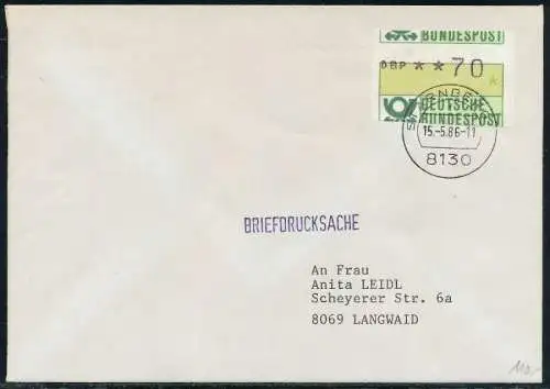 BRD ATM1-070 BRIEF EF STARNBERGER SPRINGER 7E4502