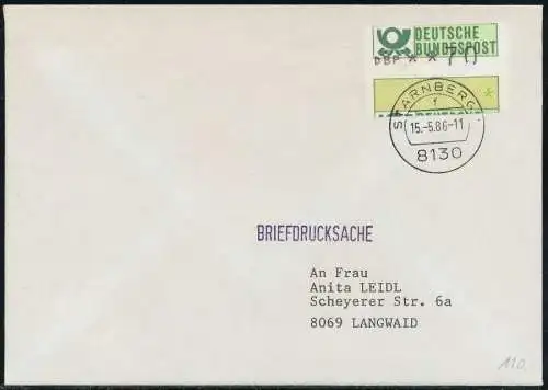 BRD ATM1-070 BRIEF EF STARNBERGER SPRINGER 7E4516