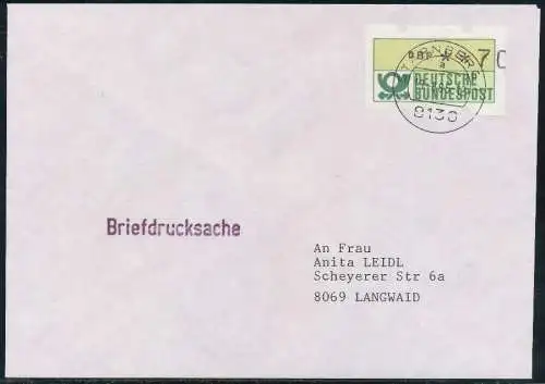 BRD ATM1-070 BRIEF EF STARNBERGER SPRINGER 7E4532