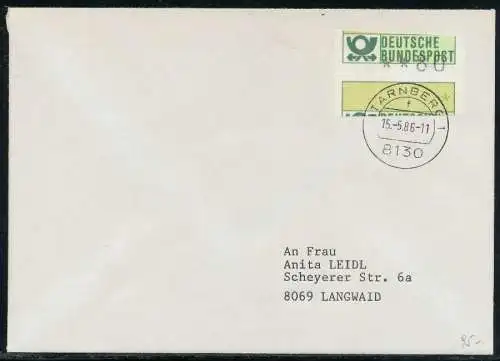 BRD ATM1-080 BRIEF EF STARNBERGER SPRINGER 7E4536
