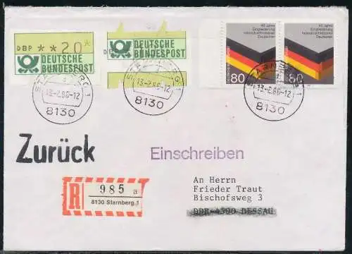 BRD ATM1-100 BRIEF MIF STARNBERGER SPRINGER 7E4612