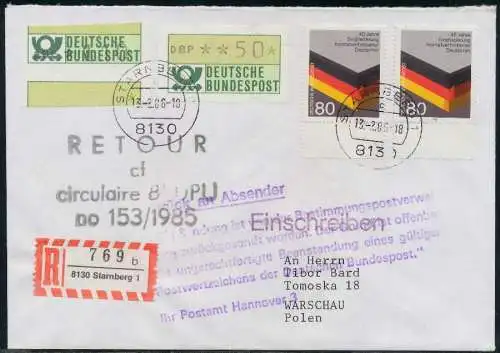 BRD ATM1-110 BRIEF MIF STARNBERGER SPRINGER 7E4602