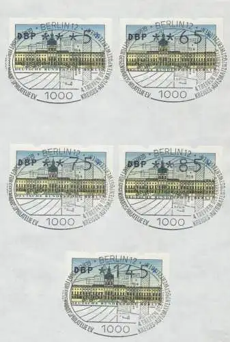 BERLIN ATM Nr VS2-5-145 zentrisch gestempelt Briefst³ck 7E471A