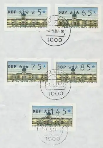 BERLIN ATM Nr VS2-5-145 gestempelt Briefst³ck 7E4722