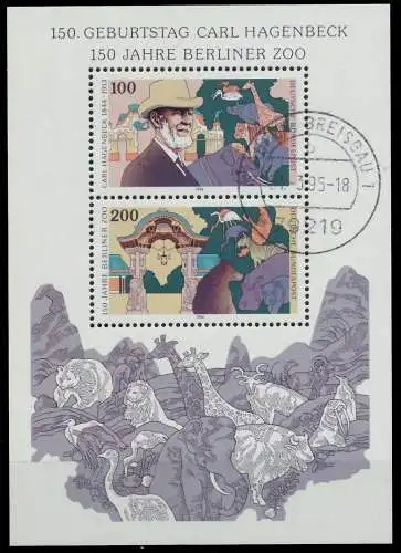 BRD BUND BLOCK KLEINBOGEN 1990 1994 Block 28 ZE 7E4946