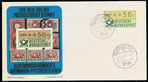 BRD BELEGE Nr ATM1-010-ATM1-280 BRIEF FDC 7E495E