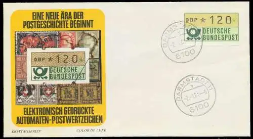 BRD BELEGE Nr ATM1-010-ATM1-280 BRIEF FDC 7E495E