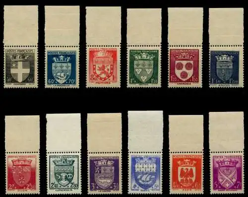 FRANKREICH 1942 Nr 564-575 postfrisch 74848E
