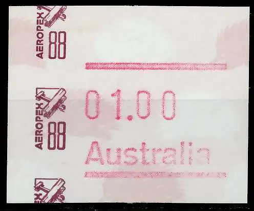 AUSTRALIEN ATM Nr ATM10-100 postfrisch 7E63AA