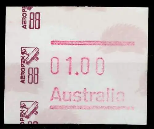 AUSTRALIEN ATM Nr ATM10-100 postfrisch 7E63B6