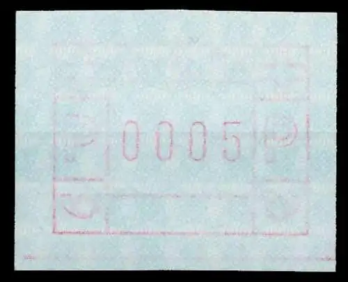 SCHWEIZ AUTOMATENMARKEN A3 Nr 3yawI 0005 postfrisch 7E658A