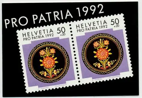 SCHWEIZ MARKENHEFT PP Nr MH 0-092 postfrisch S57580E