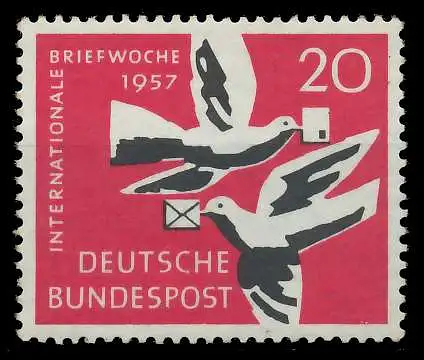 BRD 1957 Nr 276 postfrisch 7E858E