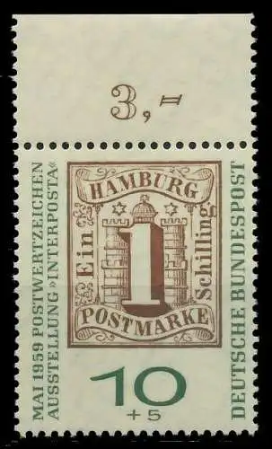 BRD 1959 Nr 310b postfrisch ORA 7E861E