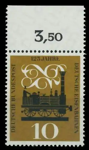 BRD 1960 Nr 345b postfrisch ORA 7E87DA