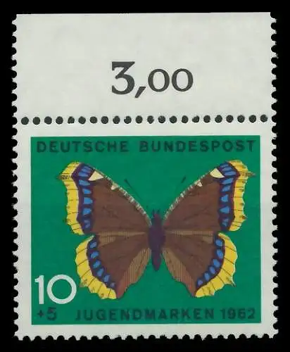BRD 1962 Nr 377 postfrisch ORA 7E892E