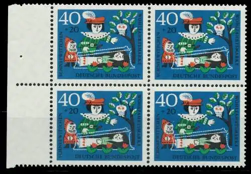 BRD 1962 Nr 388 postfrisch VIERERBLOCK SRA 7EAA9A