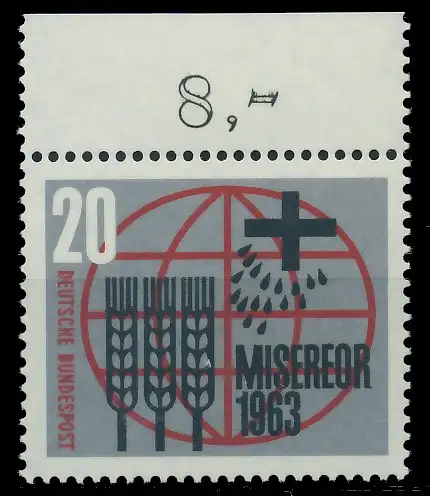 BRD 1963 Nr 391 postfrisch ORA 7EAAF2