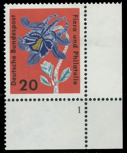 BRD 1963 Nr 394 postfrisch FORMNUMMER 1 7EAB6E