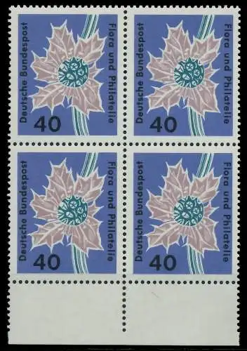 BRD 1963 Nr 395 postfrisch VIERERBLOCK URA 7EAB8A