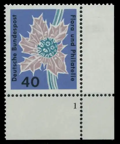 BRD 1963 Nr 395 postfrisch FORMNUMMER 1 7EAB8E
