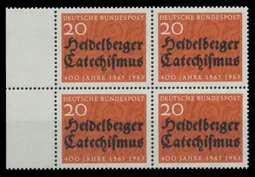 BRD 1963 Nr 396 postfrisch VIERERBLOCK SRA 7EABB2