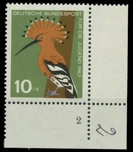 BRD 1963 Nr 401 postfrisch FORMNUMMER 2 7EAC62